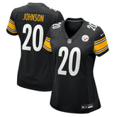 Kaleb Johnson Women's Team Game Jersey - Pittsburgh Steelers Jerseys