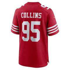 Alfred Collins Team Game Jersey - San Francisco 49ers Jerseys