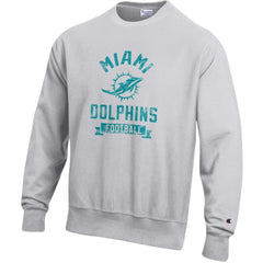 Reverse Weave Fleece Pullover Sweatshirt - Miami Dolphins Pullover