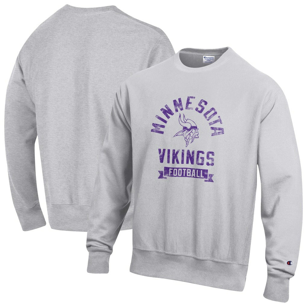 Reverse Weave Fleece Pullover Sweatshirt - Minnesota Vikings Pullover