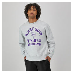 Reverse Weave Fleece Pullover Sweatshirt - Minnesota Vikings Pullover