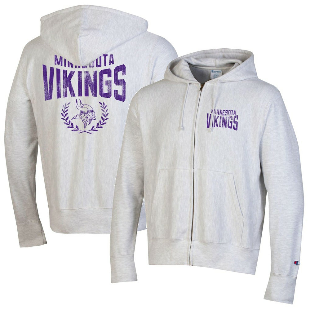 Reverse Weave Full-Zip Hoodie - Minnesota Vikings Hoodies