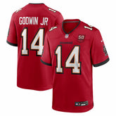 Chris Godwin Jr. 50th Season Team Game Jersey - Tampa Bay Buccaneers Jerseys