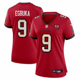 Emeka Egbuka Women's 50th Season Team Game Jersey - Tampa Bay Buccaneers Jerseys