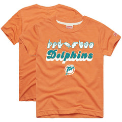 Homage Youth Love Sign x ASL 2.0 Tri-Blend T-Shirt - Miami Dolphins T-shirts