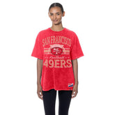 Women's Throwback Oversized T-Shirt - San Francisco 49ers T-shirts