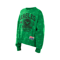 Women's Throwback Oversized Boxy Sweatshirt - Philadelphia Eagles Sweatshirts