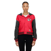 Women's Throwback Full-Snap Hooded Jacket - Kansas City Chiefs Jackets