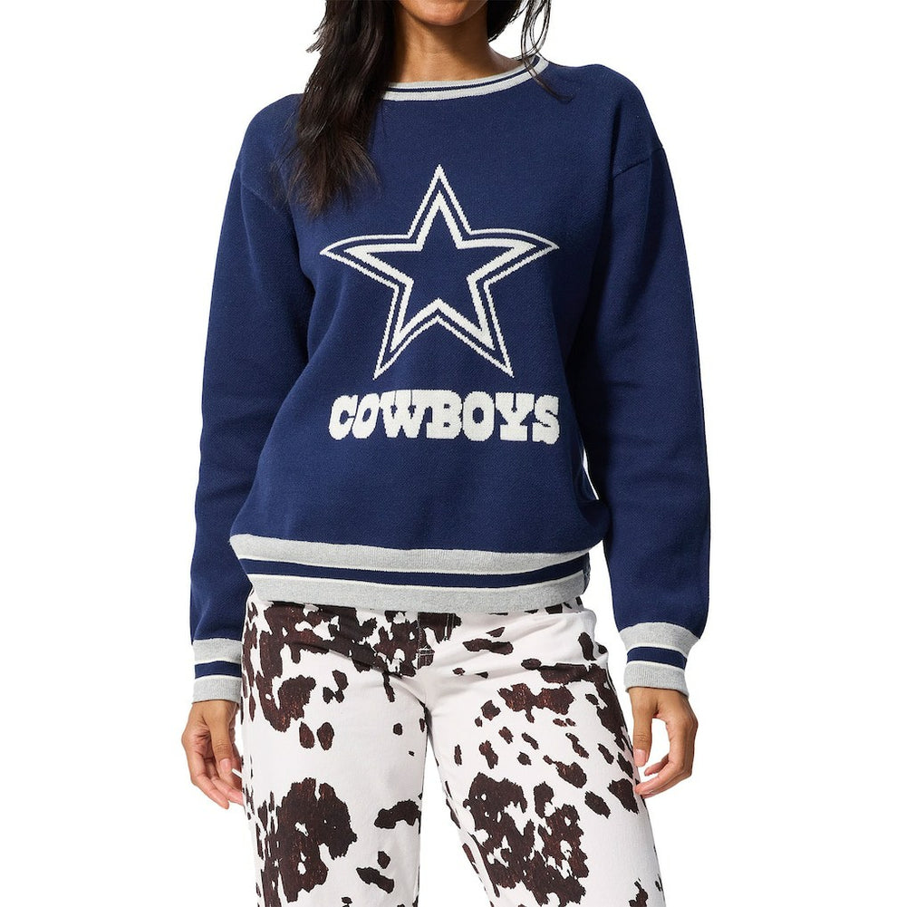 Terez Unisex Logo Crew Neck Sweater - Dallas Cowboys