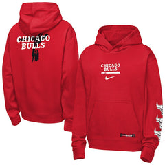 Nike Chicago Bulls Youth Courtside Club Premiere Hoodie