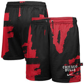 Nike Chicago Bulls Youth Courtside Pro Shot Dri-FIT Mesh Practice Shorts