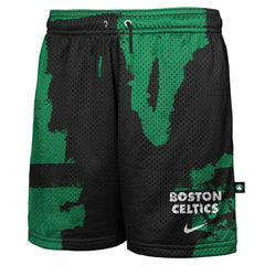 Nike Boston Celtics Youth Courtside Pro Shot Dri-FIT Mesh Practice Shorts