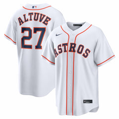 White Jose Altuve Houston Astros Nike Home Replica Jersey