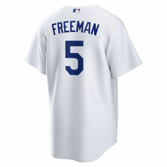 White Freddie Freeman Los Angeles Dodgers Nike Home Replica Jersey