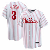 White Bryce Harper Philadelphia Phillies Nike Home Replica Jersey