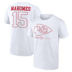 Patrick Mahomes Tonal Name & Number T-Shirt - Kansas City Chiefs T-shirts