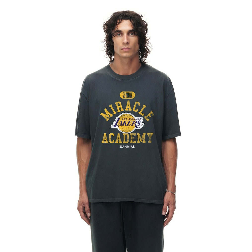 Los Angeles Lakers Unisex Miracle Academy x NBA Collection Vintage Boxy T-shirt