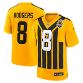Aaron Rodgers Alternate 1933 Throwback Game Jersey - Pittsburgh Steelers Jerseys