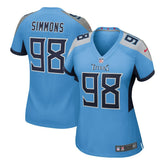 Jeffery Simmons Women's Team Game Jersey - Tennessee Titans Jerseys