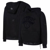 New York Knicks Protege Eco-Friendly Functional Suede Fashion Tonal Hoodie
