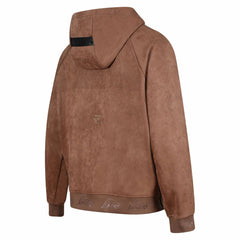 Los Angeles Lakers Protege Eco-Friendly Functional Suede Fashion Tonal Hoodie