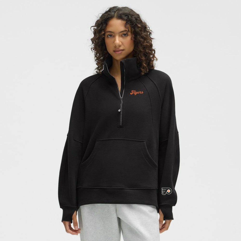 NHL Philadelphia Flyers lululemon Women's Long Scuba Oversized Half-Zip Funnel Neck