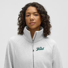NHL Minnesota Wild lululemon Women's Long Scuba Oversized Half-Zip Funnel Neck