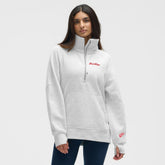 NHL Detroit Red Wings lululemon Women's Long Scuba Oversized Half-Zip Funnel Neck