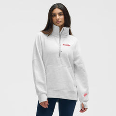 NHL Detroit Red Wings lululemon Women's Long Scuba Oversized Half-Zip Funnel Neck