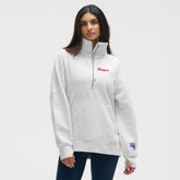 NHL New York Rangers lululemon Women's Long Scuba Oversized Half-Zip Funnel Neck