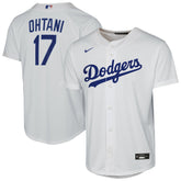 White Shohei Ohtani Los Angeles Dodgers Nike Youth Home Replica Player Jersey