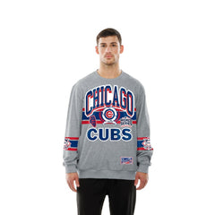 Gray Chicago Cubs New Era Sport Classics Sweatshirt