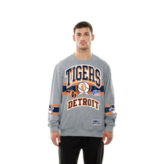 Gray Detroit Tigers New Era Sport Classics Sweatshirt