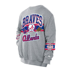 Gray Atlanta Braves New Era Sport Classics Sweatshirt