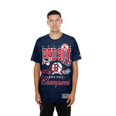 Navy Boston Red Sox New Era Mineral Wash T-Shirt