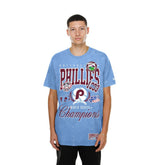 Light Blue Philadelphia Phillies New Era Mineral Wash T-Shirt