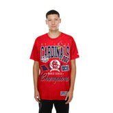 Red St. Louis Cardinals New Era Mineral Wash T-Shirt
