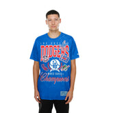 Royal Los Angeles Dodgers New Era Mineral Wash T-Shirt