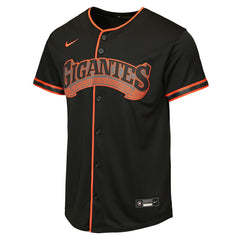 Black San Francisco Giants Nike Youth Alternate Replica Jersey