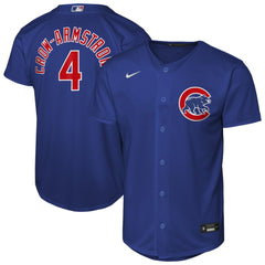 Rush Blue Pete Crow-Armstrong Chicago Cubs Nike Youth Alternate Replica Jersey