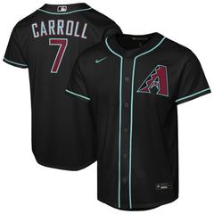 Black Corbin Carroll Arizona Diamondbacks Nike Youth Alternate Replica Jersey