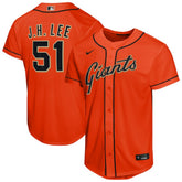 Orange Jung Hoo Lee San Francisco Giants Nike Youth Alternate Replica Jersey