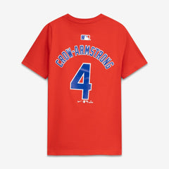 Red Pete Crow-Armstrong Chicago Cubs Nike Youth Name & Number T-Shirt