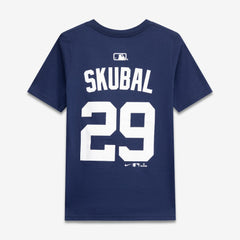Navy Tarik Skubal Detroit Tigers Nike Youth Name & Number T-Shirt
