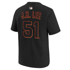 Black Jung Hoo Lee San Francisco Giants Nike Youth Name & Number T-Shirt