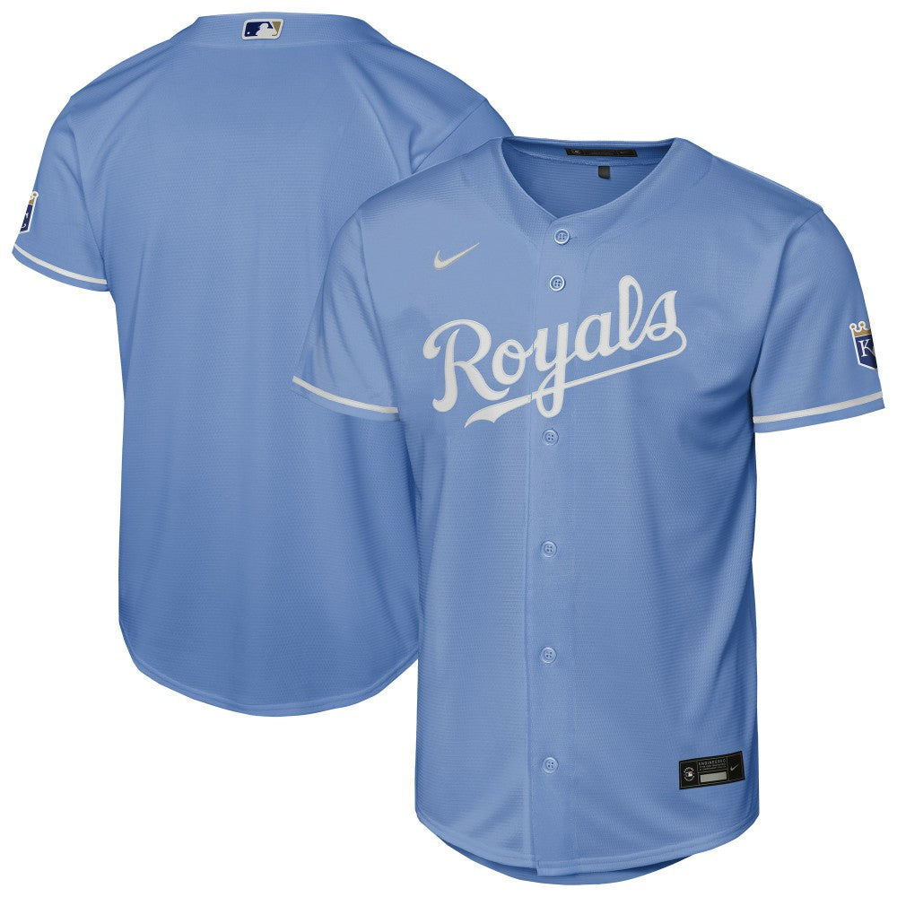 Light Blue Kansas City Royals Nike Youth Alternate Stadium Jersey