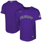 Purple Colorado Rockies Nike Youth Alternate 2 Stadium Jersey