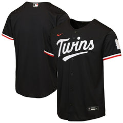Black Minnesota Twins Nike Youth Alternate 2 Stadium Jersey