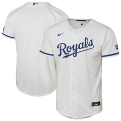 White Kansas City Royals Nike Youth Home Stadium Jersey
