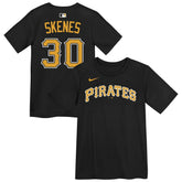 Black Paul Skenes Pittsburgh Pirates Nike Preschool Name & Number T-Shirt